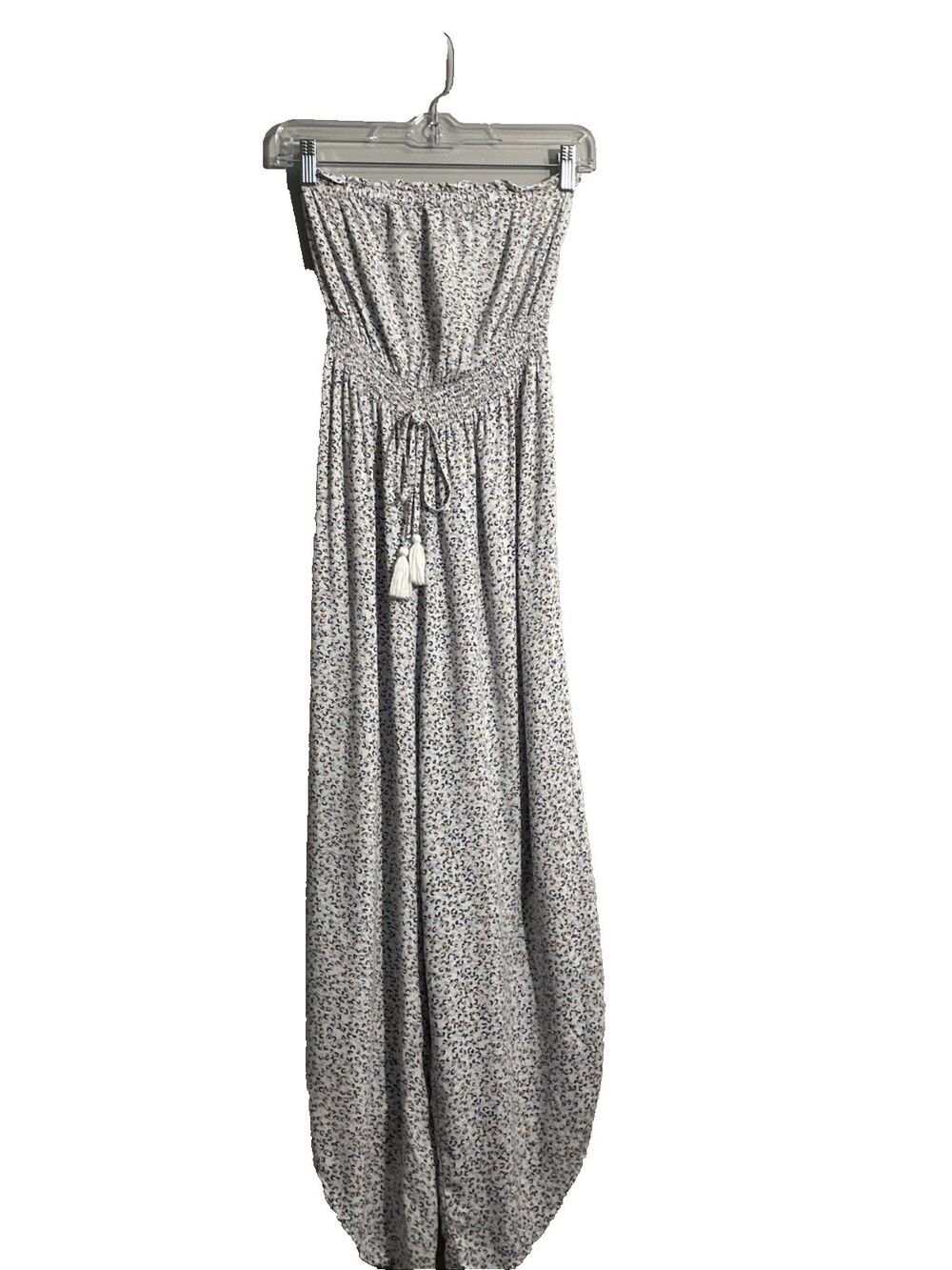 Japna Multicolor Wide Leg Halter Jumpsuit Small Free Spirit Boho Style